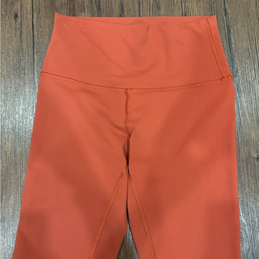 Lululemon Orange Leggings